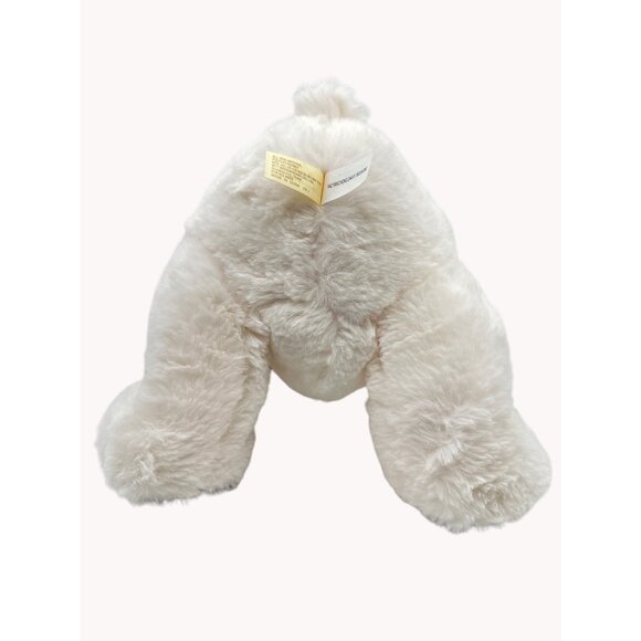 Dan Dee Collectors Choice Plush Teddy Bear 16  White Soft Pink Ribbons Hug Me - Picture 6 of 9